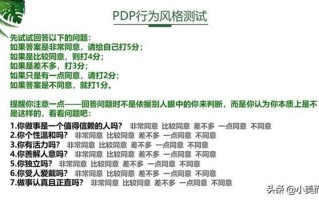 pdp性格测试(解锁你的个性 密码：PDP性格测试)