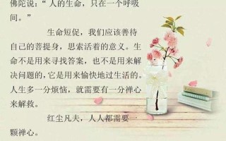 大彻大悟的10精美句子—悟道无极，十句精粹，醍醐灌顶