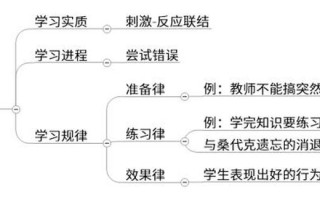 桑代克定律：联系、强化与效应