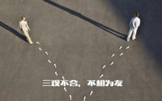 三观不合：原则、价值、人生观