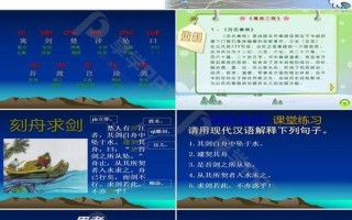 刻舟求剑告诉我们的道理(刻舟求剑：提醒我们变通的智慧)