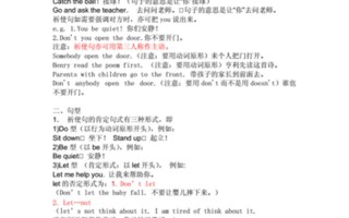 揭秘祈使句奥秘：理解其含义与用法